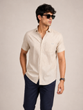 Sandstone Textured Cotton Shirt