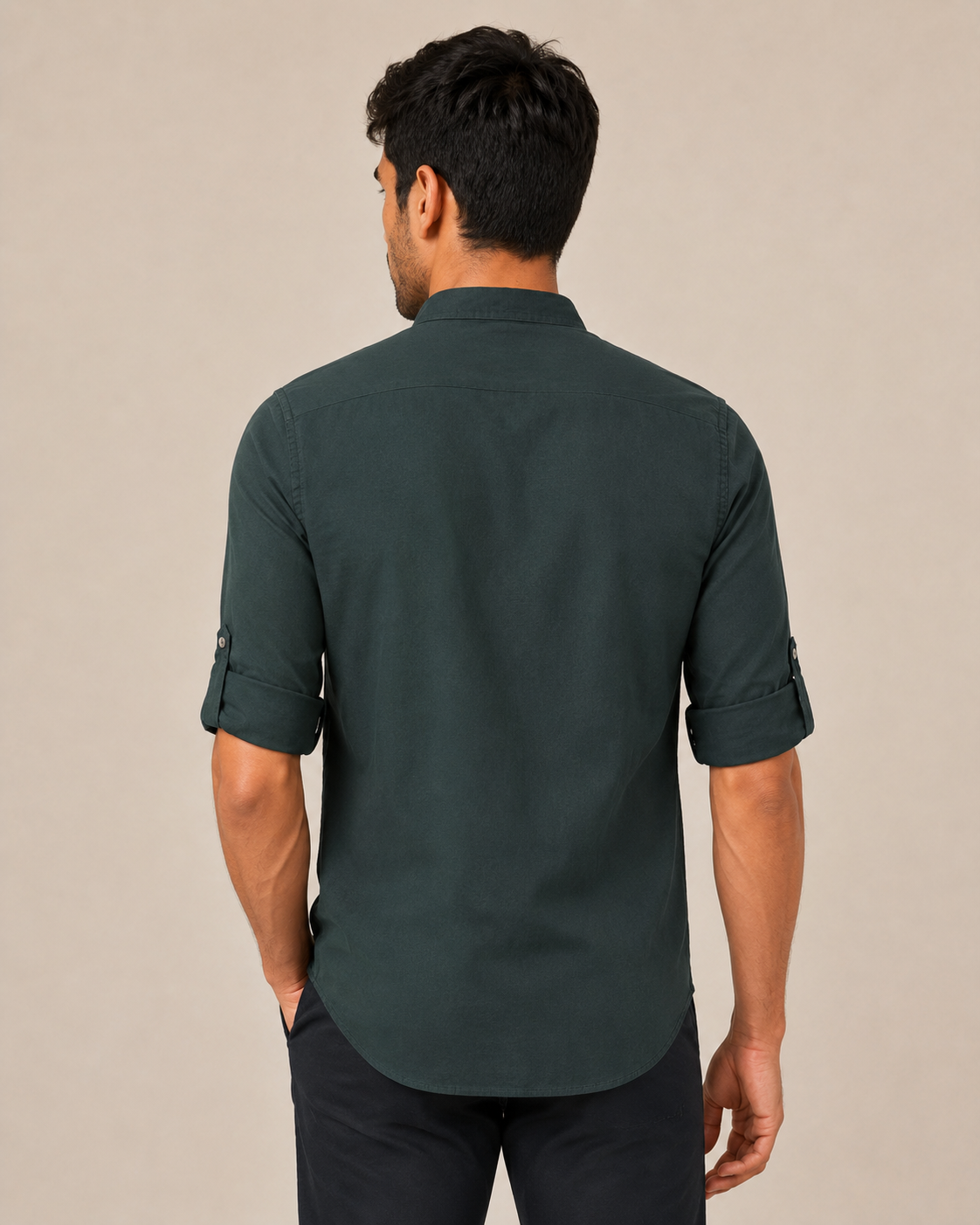 Forest Crest Cotton Shirt