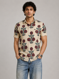 Heritage Floral Print Cotton Shirt