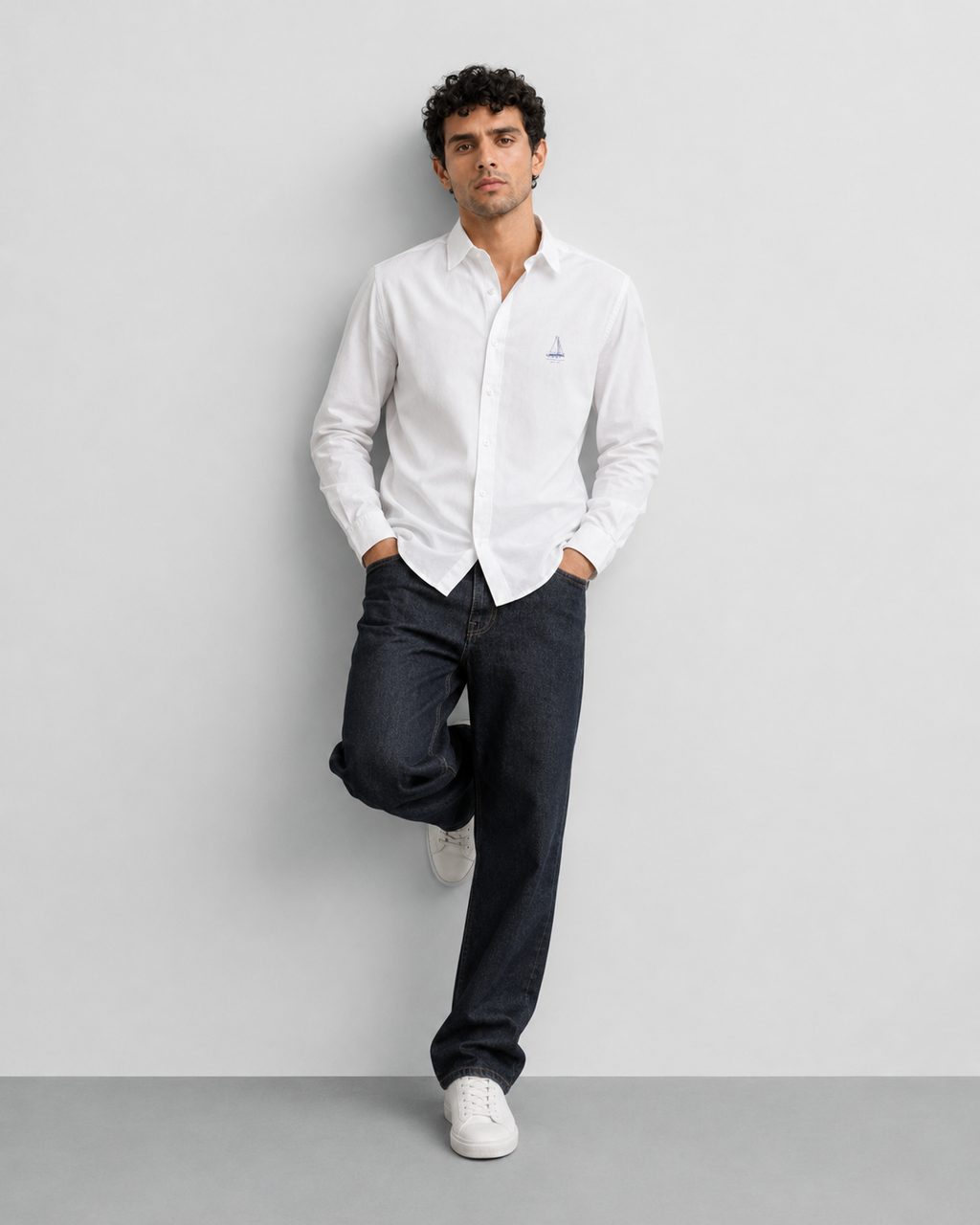 White Coastal Cotton Shirt