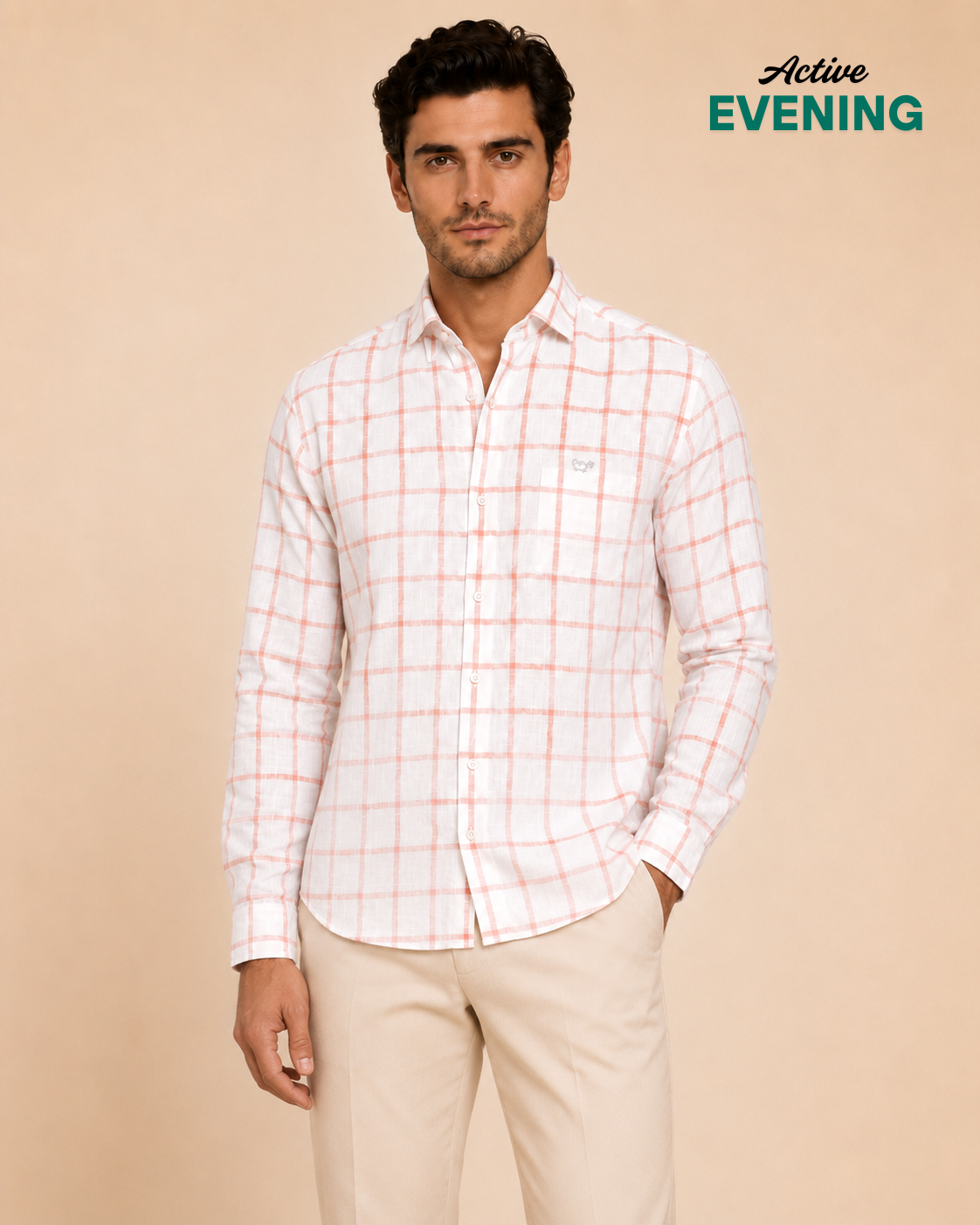 Cherry Check Cotton Shirt