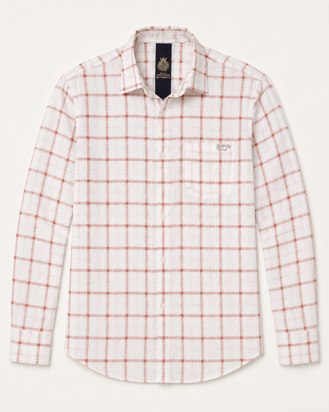 Cherry Check Cotton Shirt