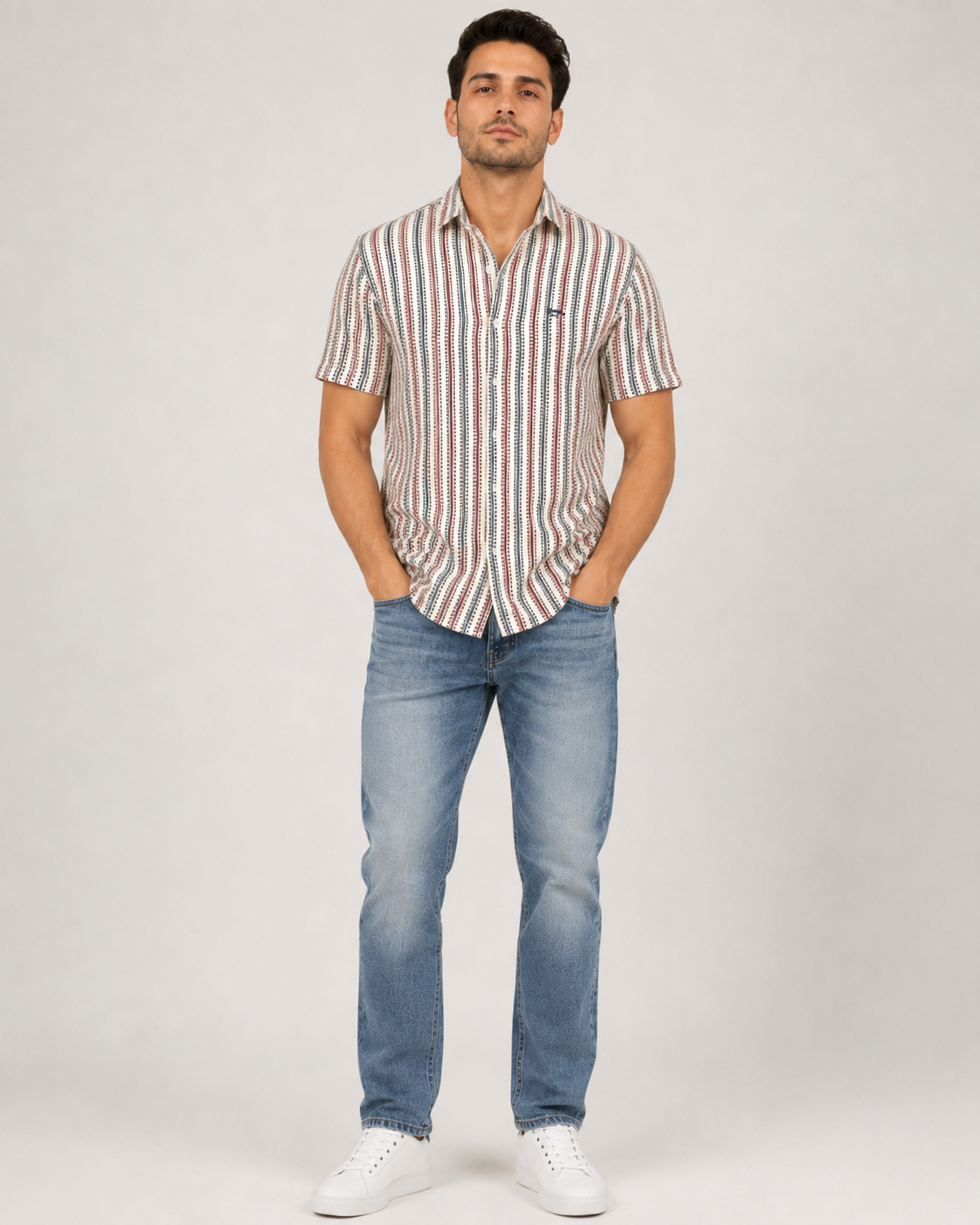 Heritage Stripe Cotton Shirt