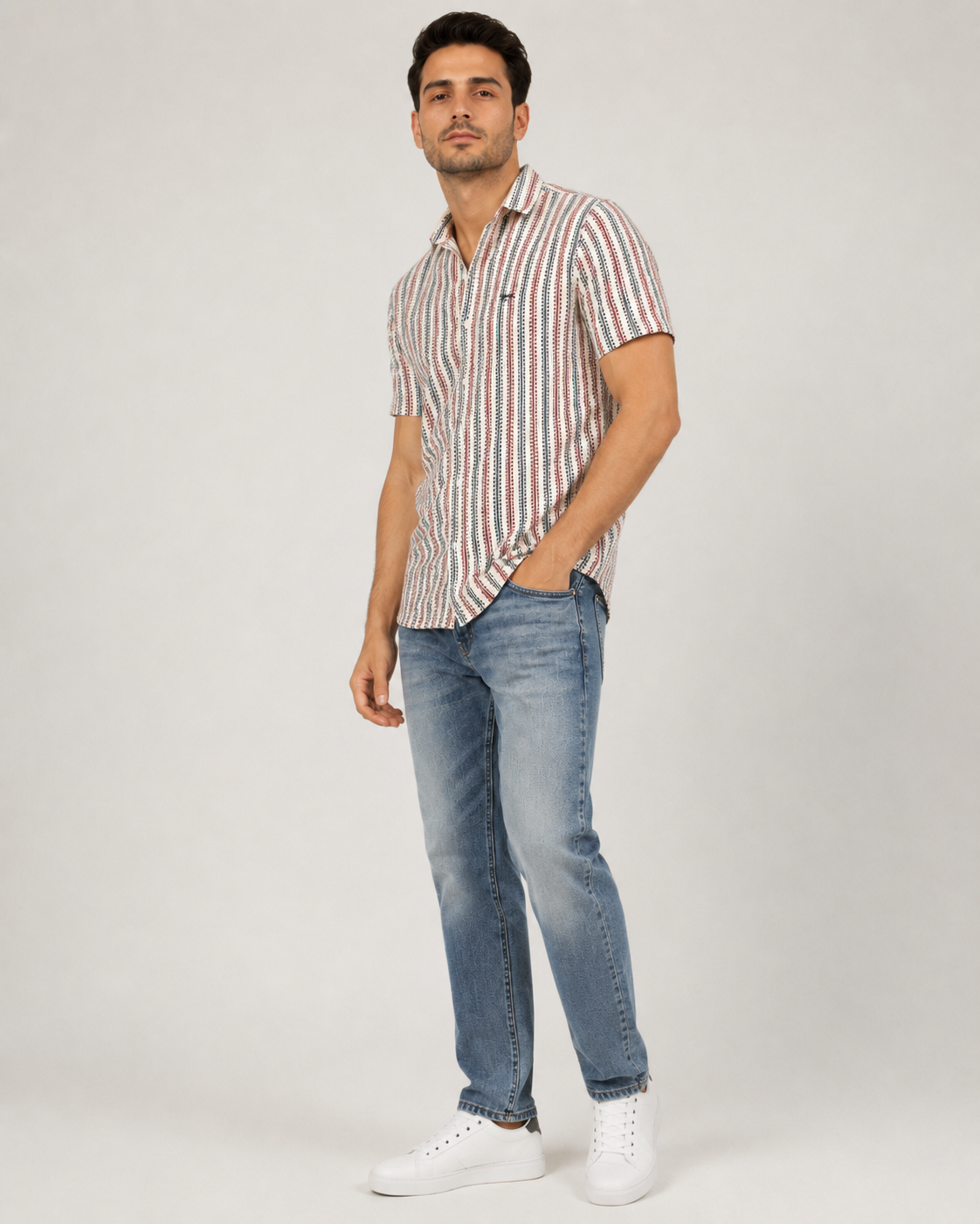 Heritage Stripe Cotton Shirt