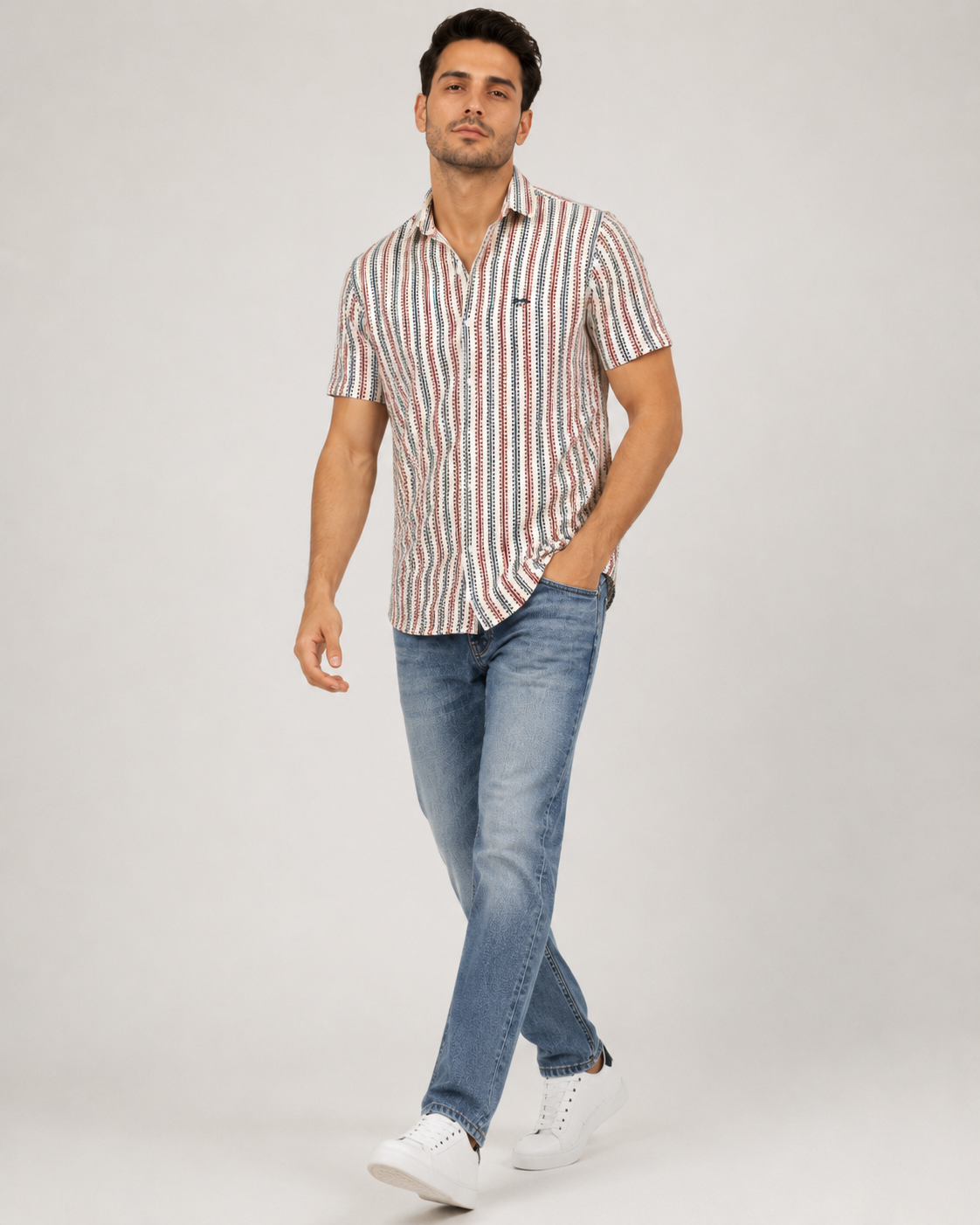 Heritage Stripe Cotton Shirt