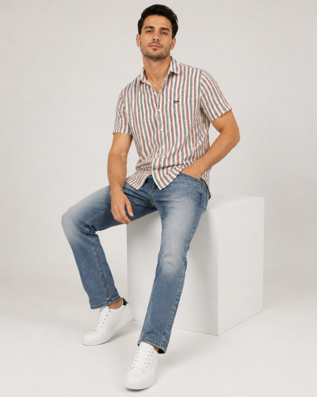 Heritage Stripe Cotton Shirt