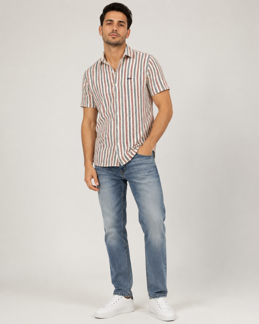 Heritage Stripe Cotton Shirt