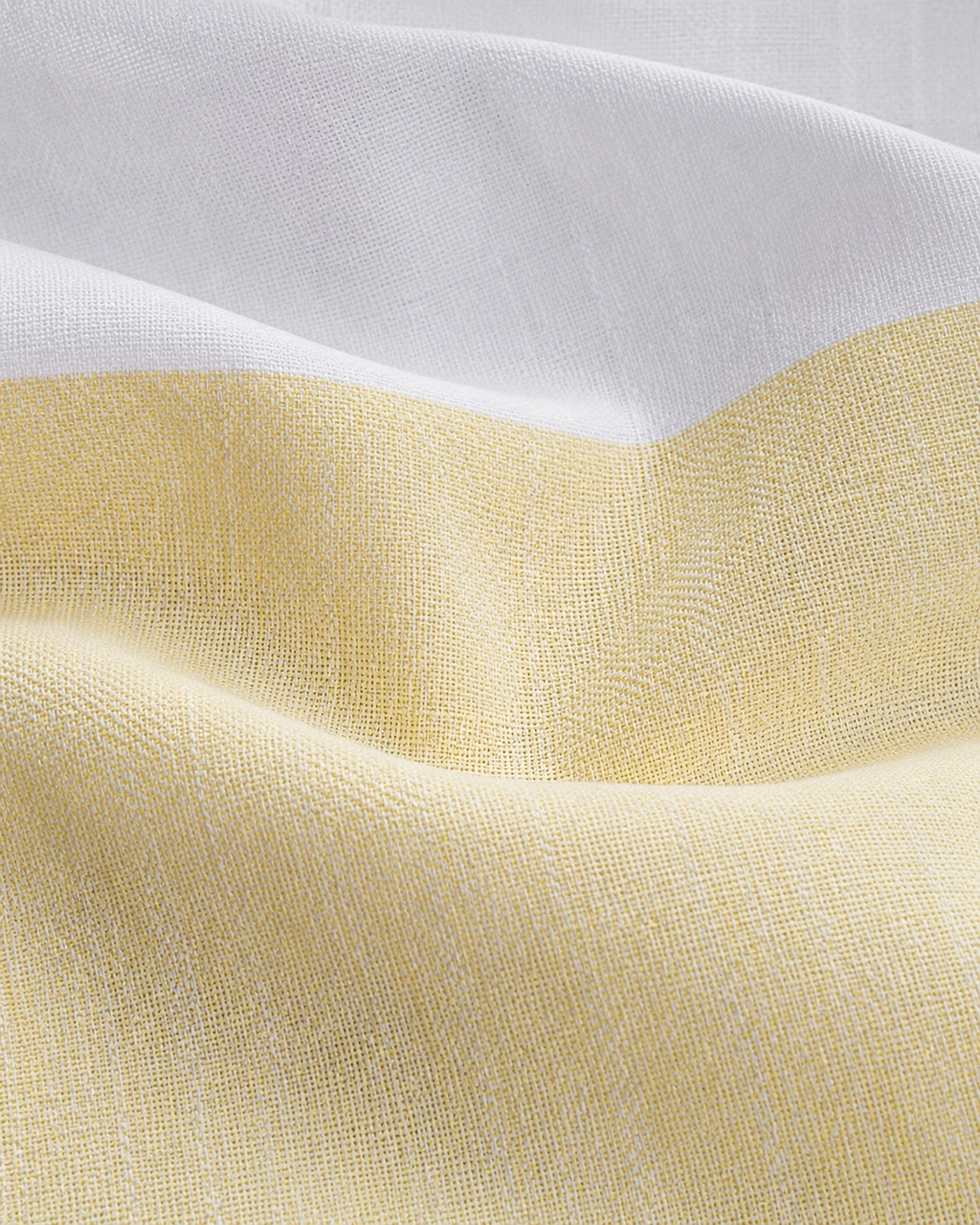 Lemon Colorblock Cotton Shirt