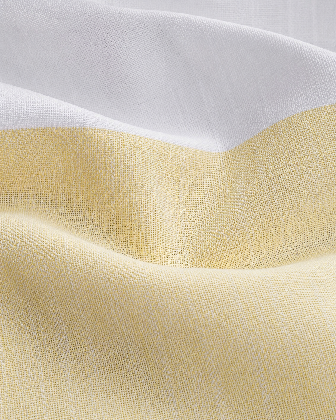 Lemon Colorblock Cotton Shirt
