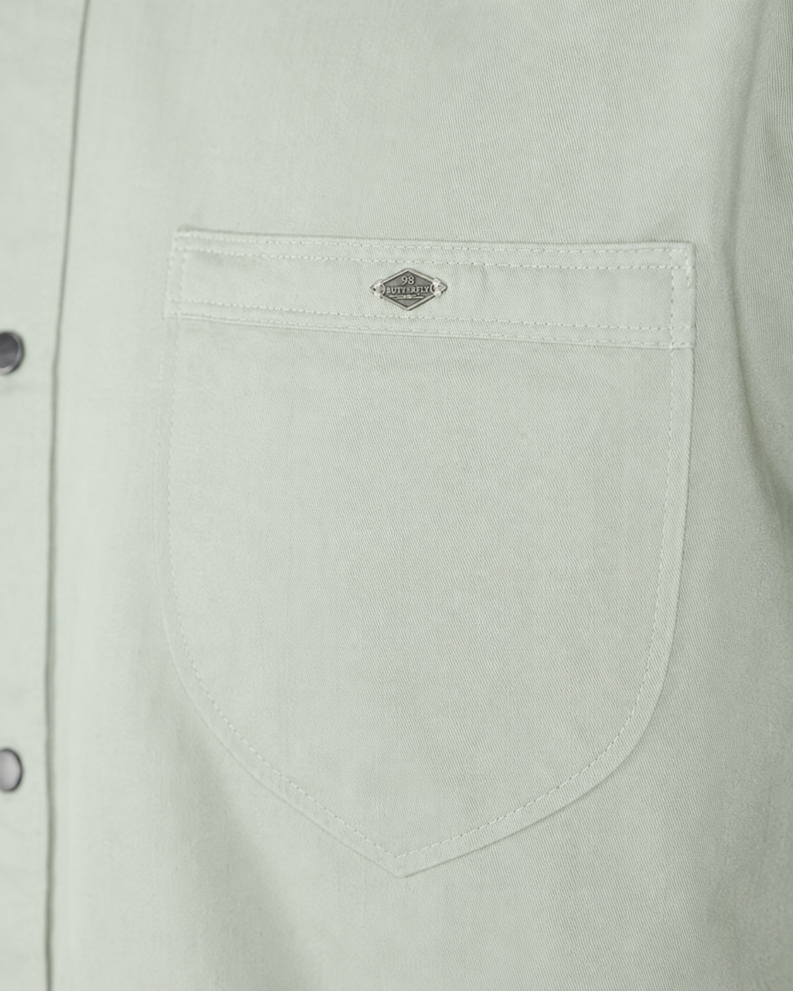 Mint Solid Cotton Shirt