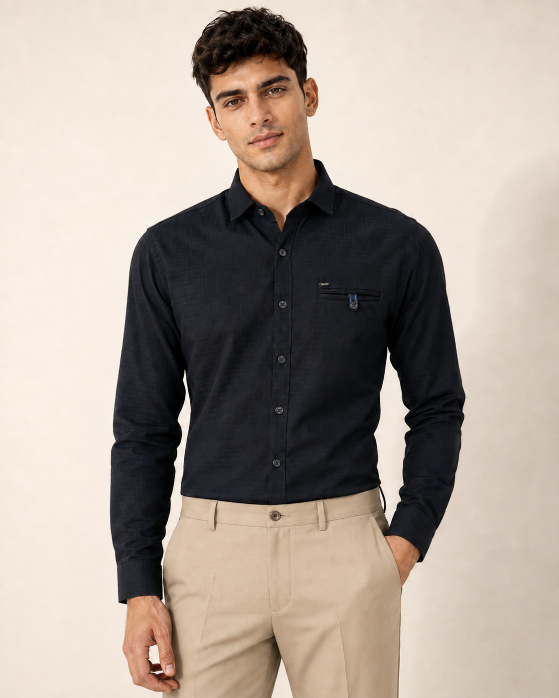 Obsidian Utility Cotton Shirt