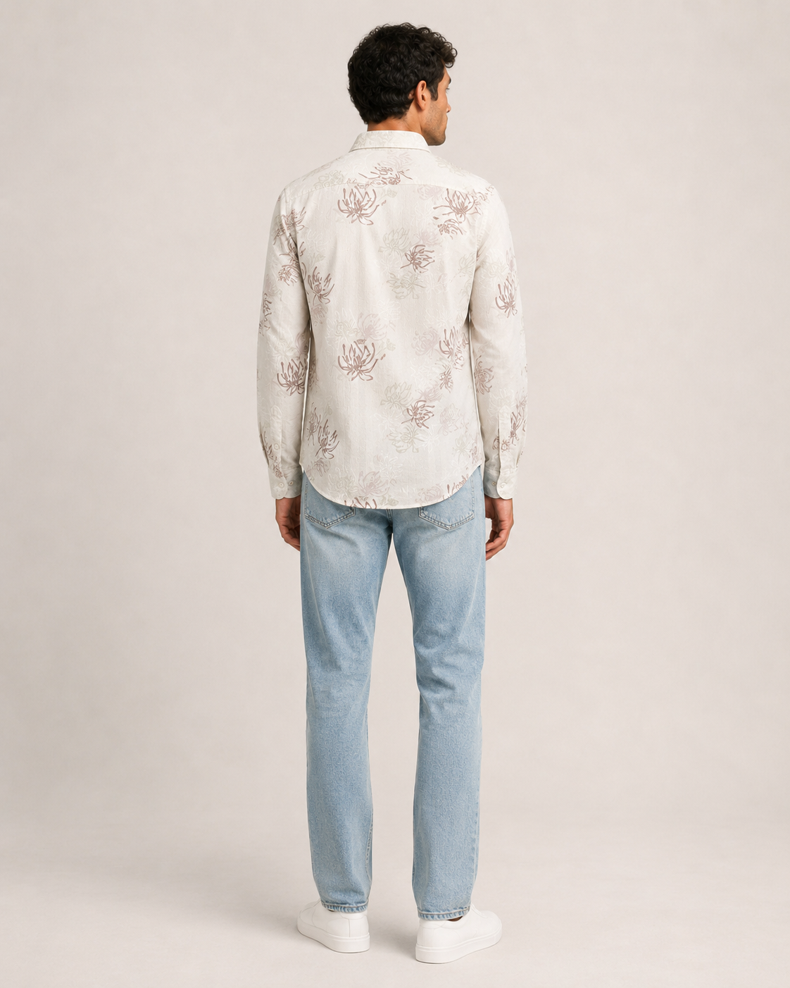 Pastel Floral  Cotton Shirt