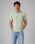 Soft Mint Cotton Shirt