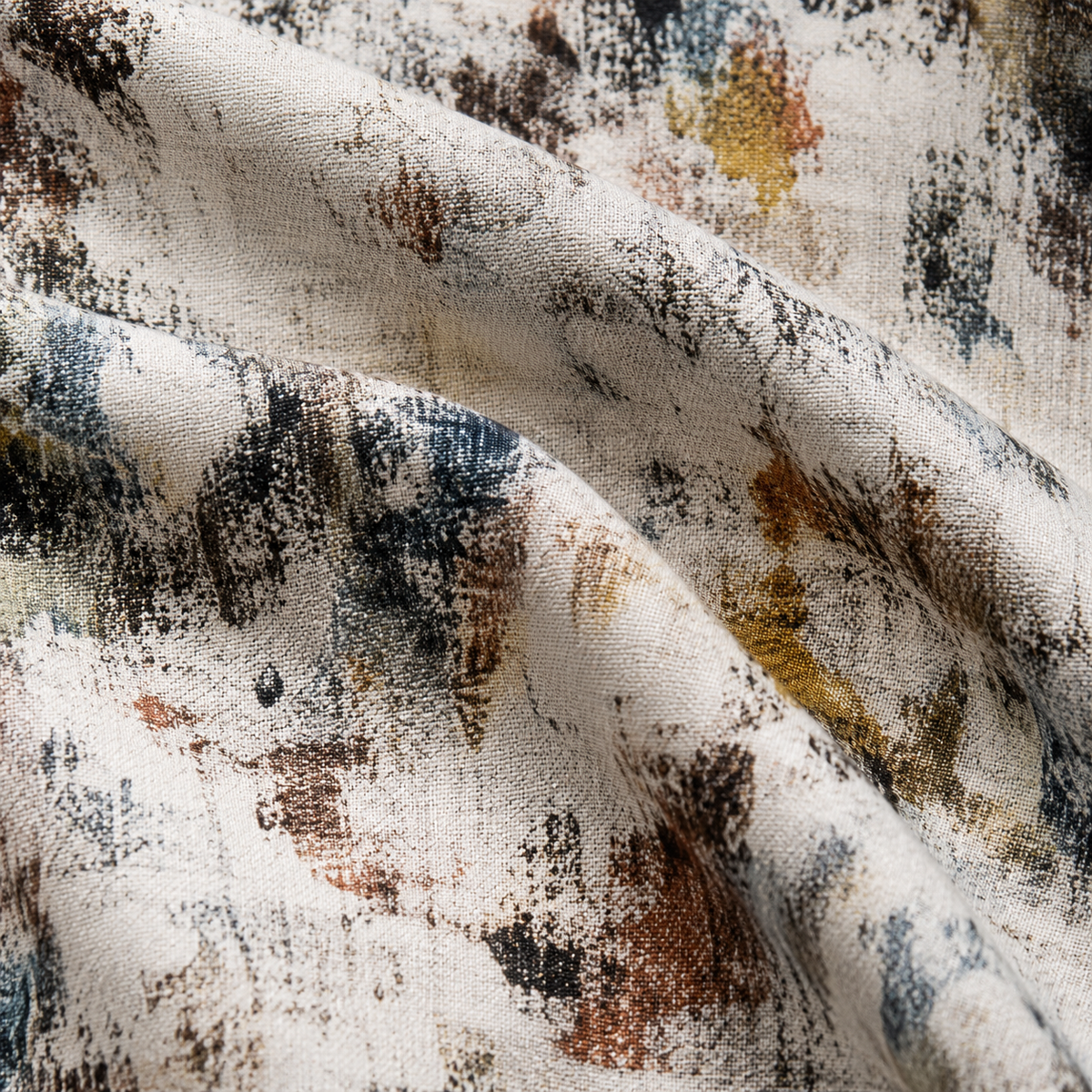 Vintage Marble Print Cotton Shirt