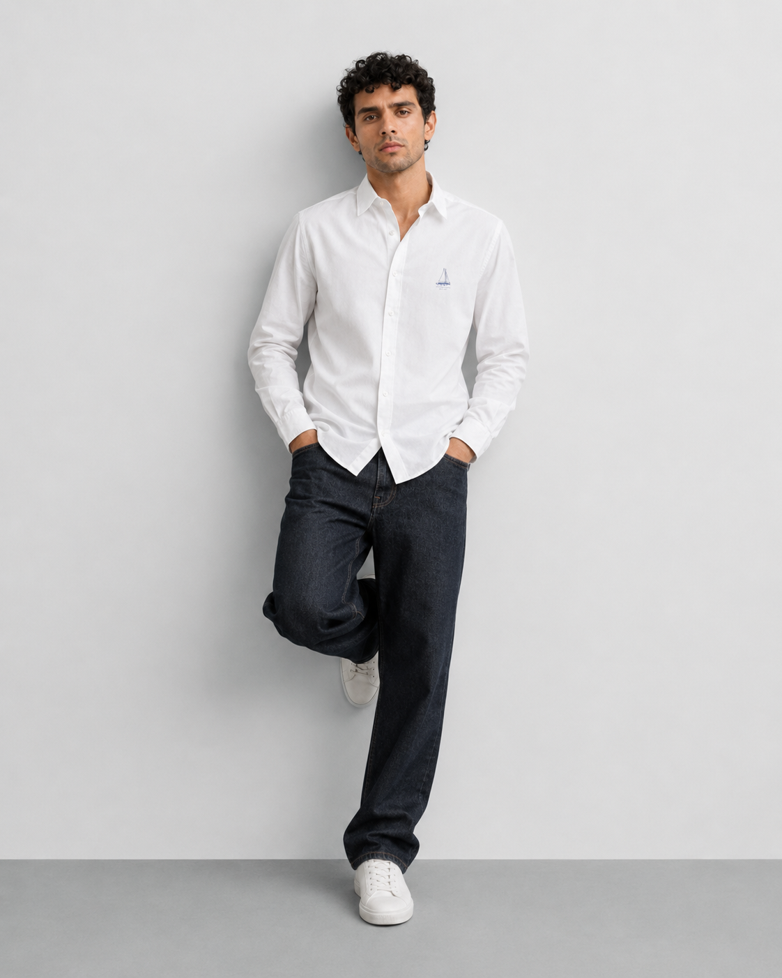 White Coastal Cotton Shirt
