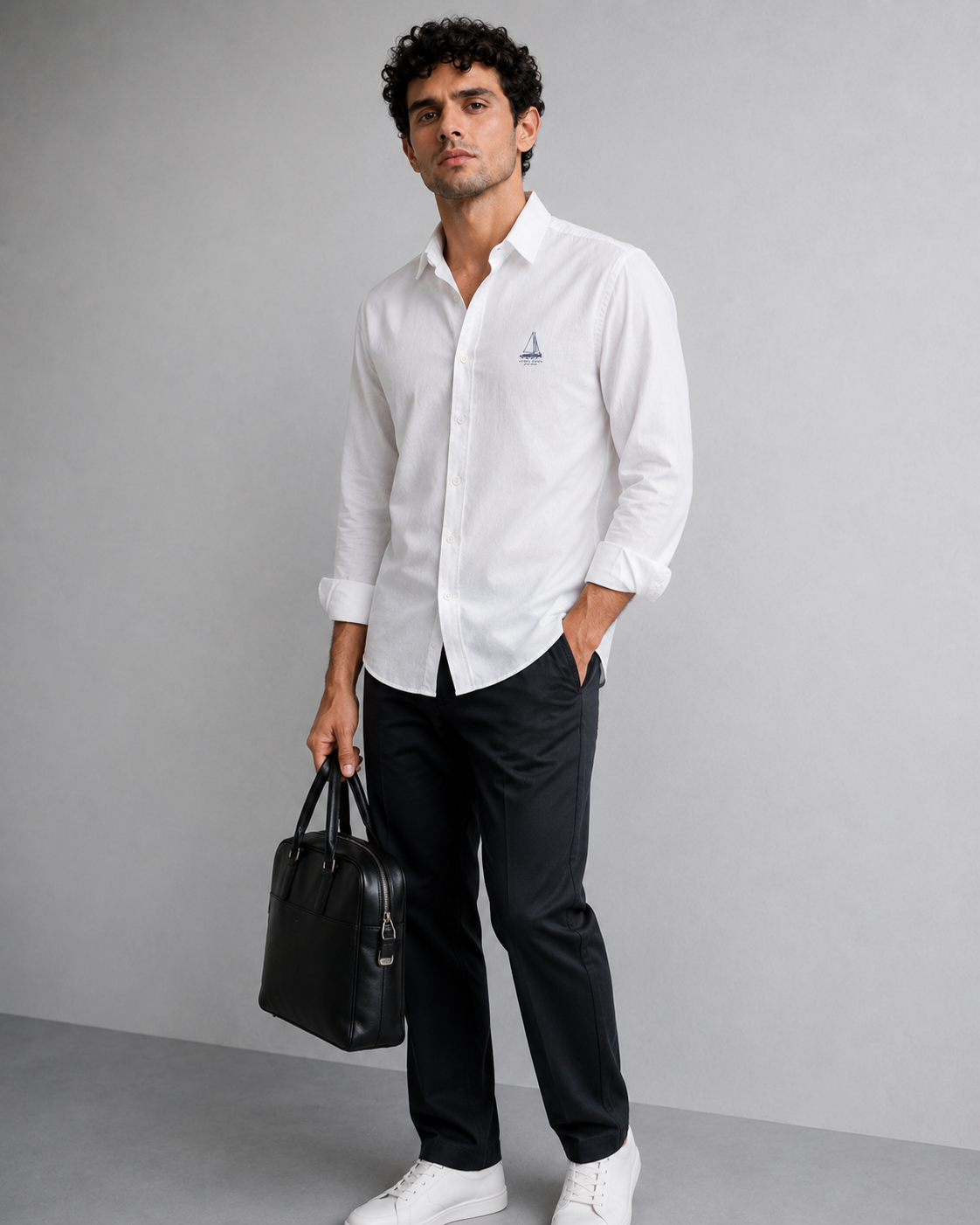 White Coastal Cotton Shirt