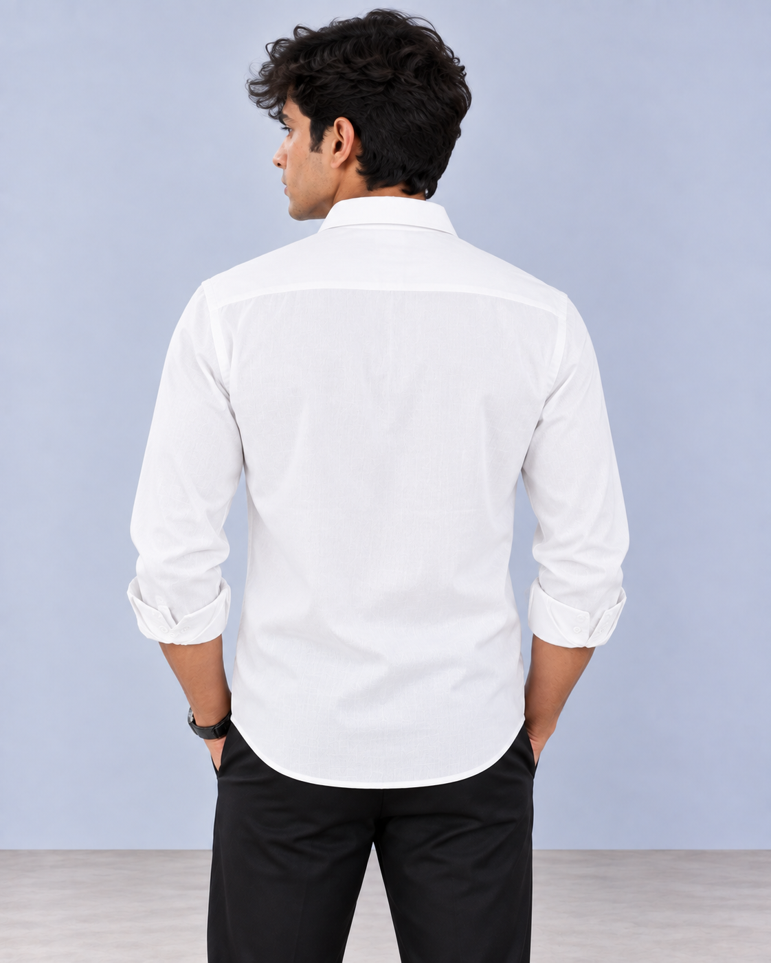 Classic Plain White Shirt