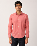 Coral Crest Cotton Shirt