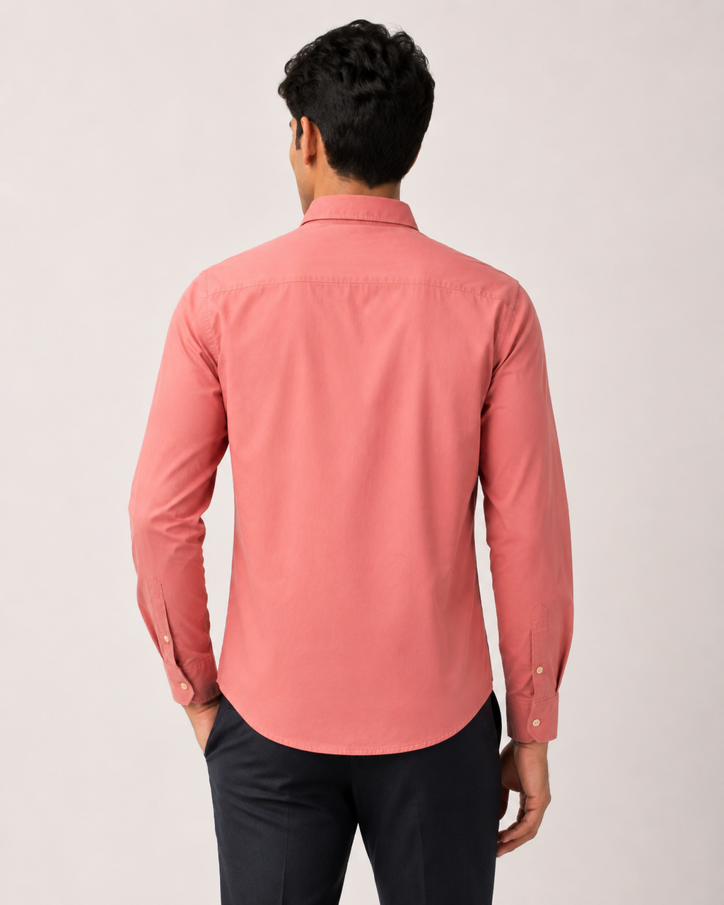 Coral Crest Cotton Shirt