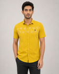 Sunburst Floral Cotton Shirt