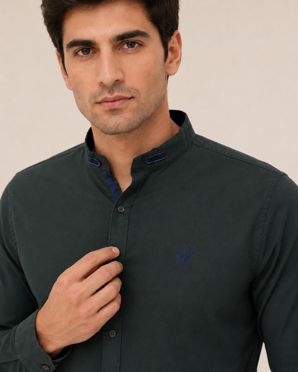 Forest Regent Cotton Shirt