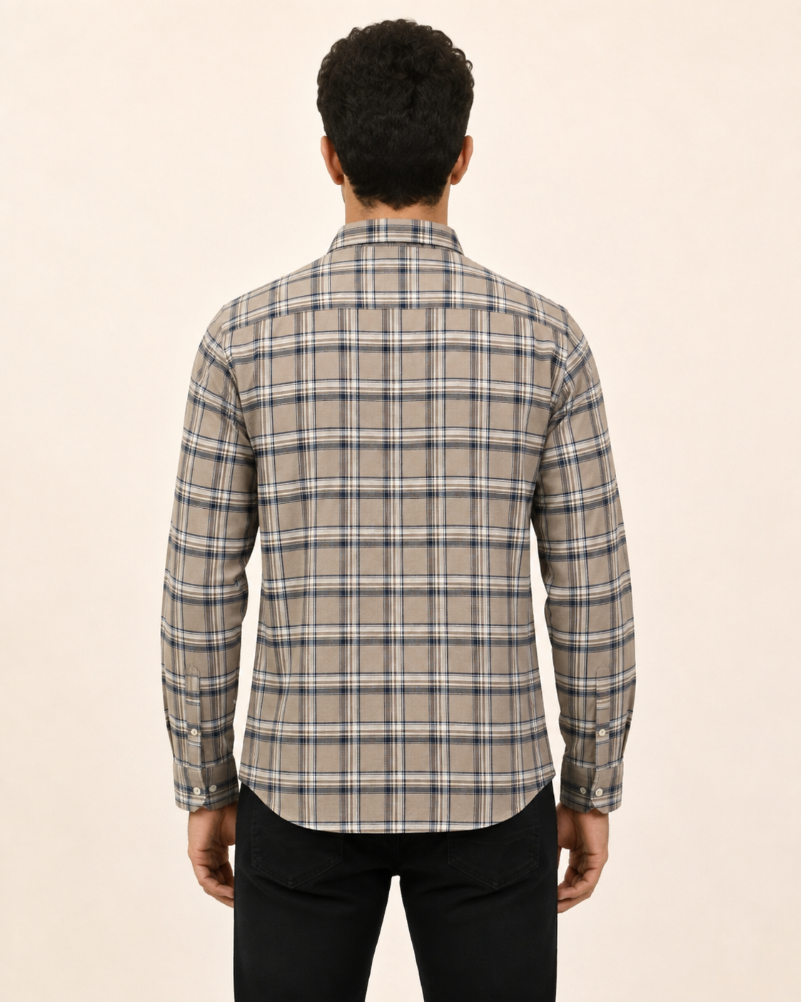 Sandstone Heritage Check Cotton Shirt