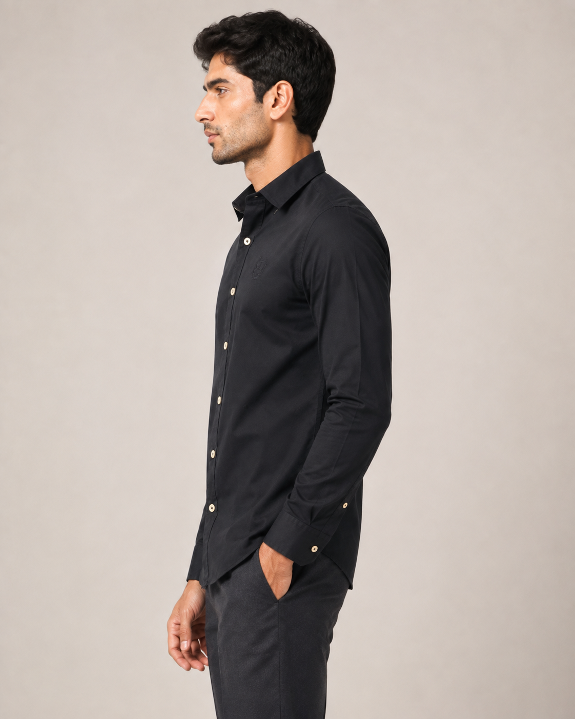 Obsidian Utility Cotton Shirt