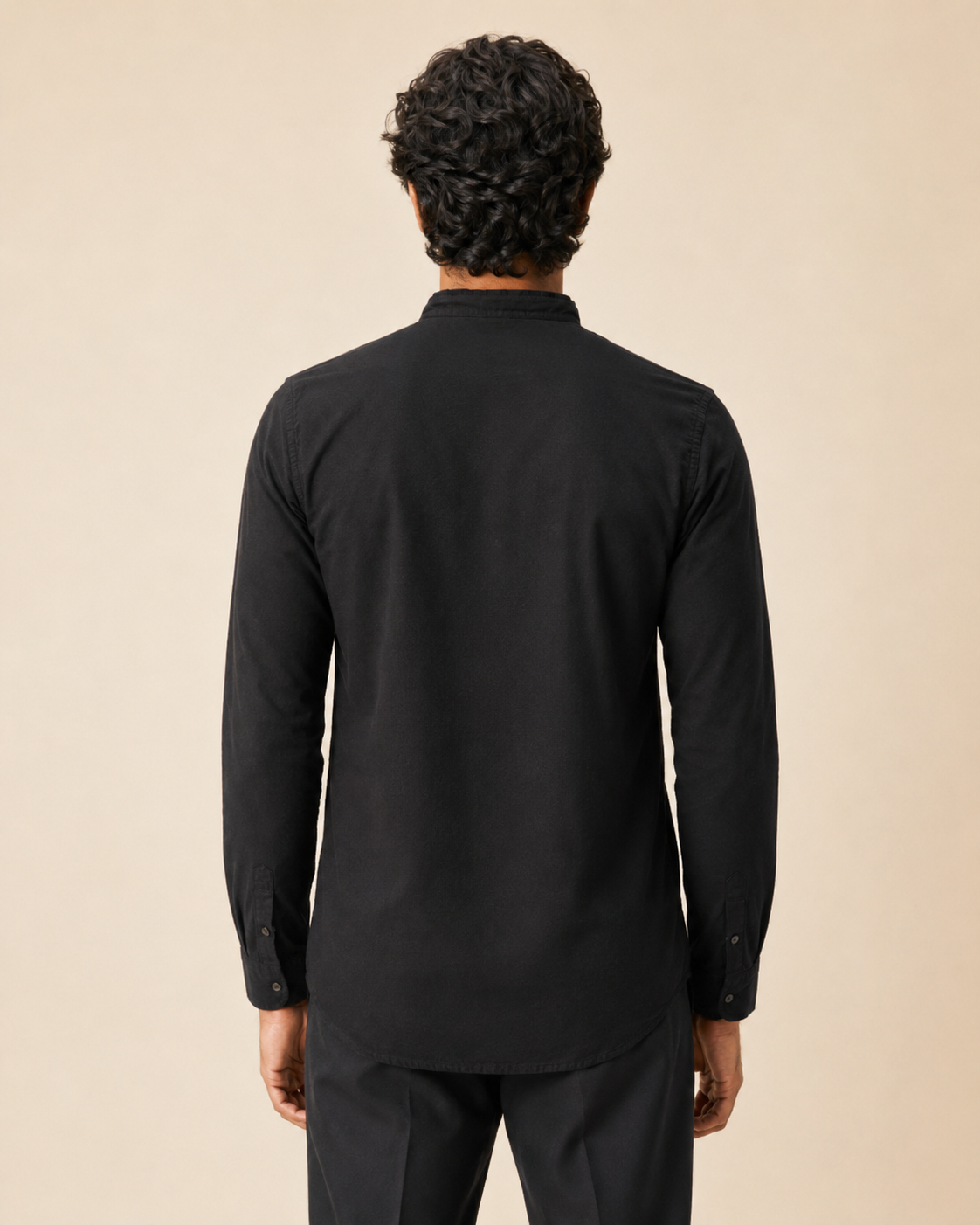 Onyx Crest Cotton Short Kurta