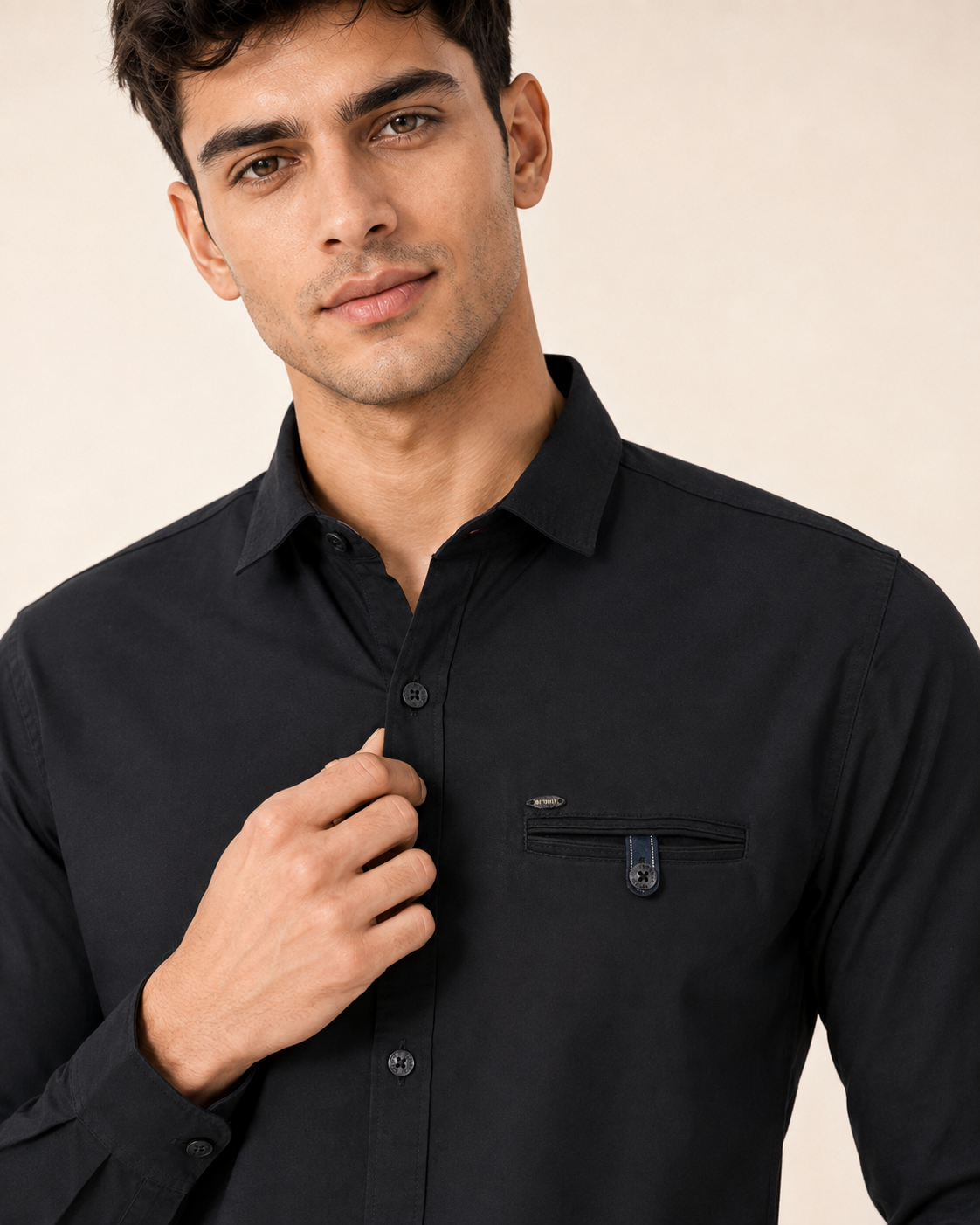 Obsidian Utility Cotton Shirt
