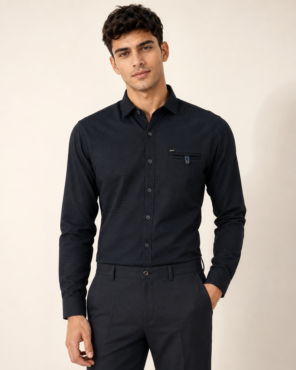 Obsidian Utility Cotton Shirt