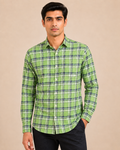 Fresh Meadow Plaid Cotton Shirt