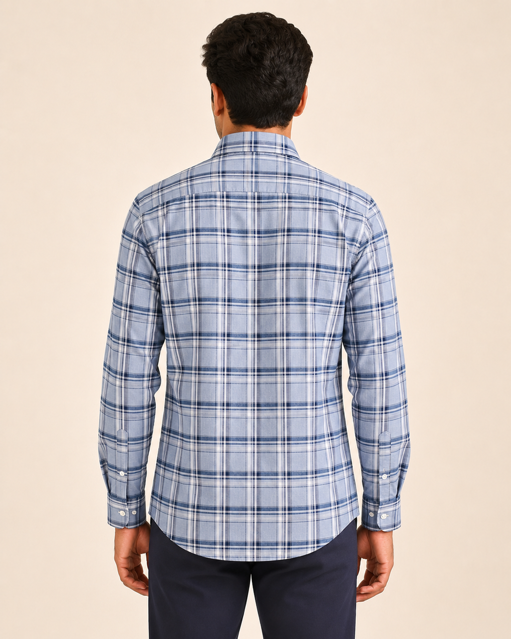 Skyline Plaid Cotton Shirt