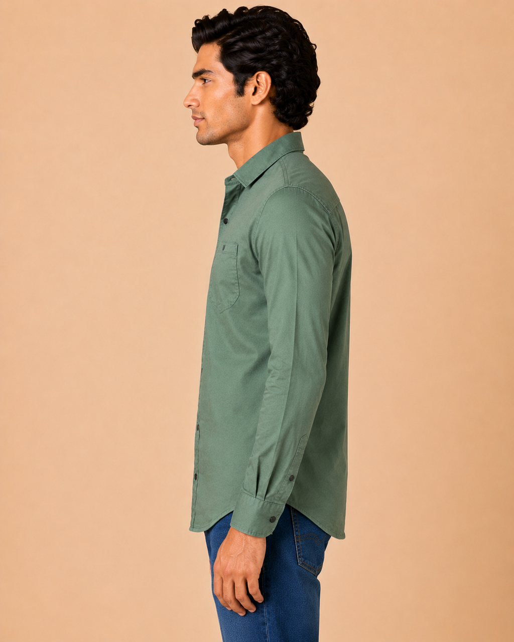 Sage Crest Jacquard Shirt