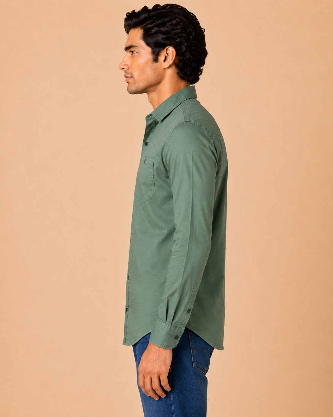 Sage Crest Jacquard Shirt