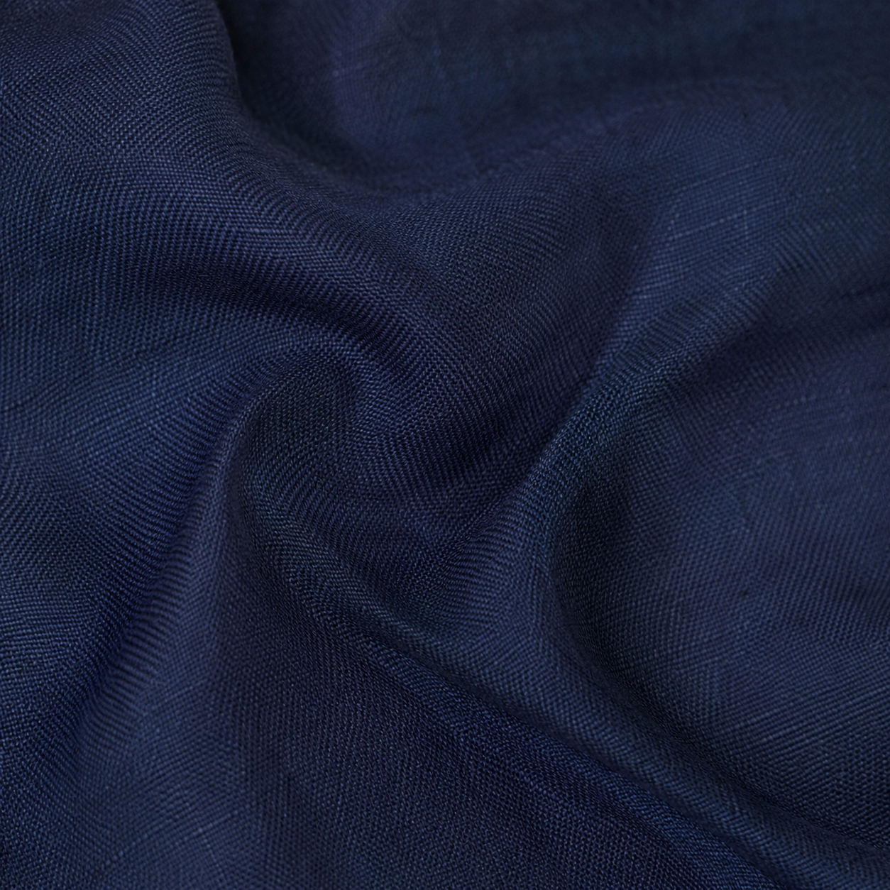 Men’s Navy Linen PJ Cord Set | 60 Lea Pure Linen Shirt & Pyjama Set | Luxury Evening Loungewear