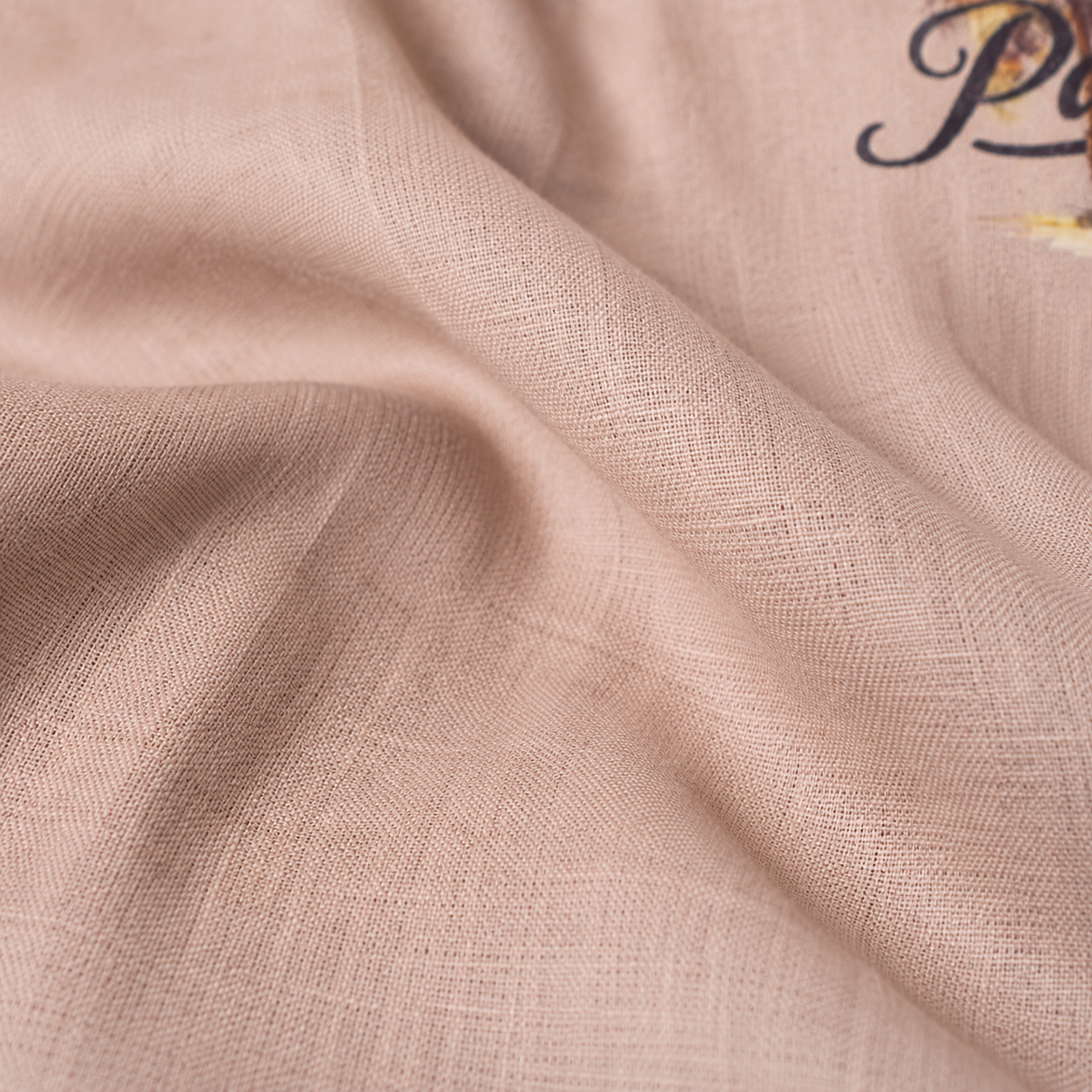 Men’s Blush Pink Pure Linen PJ Cord Set | 60 Lea Premium Linen Shirt & Pyjama Co-ord | Luxury Loungewear & Resort Set