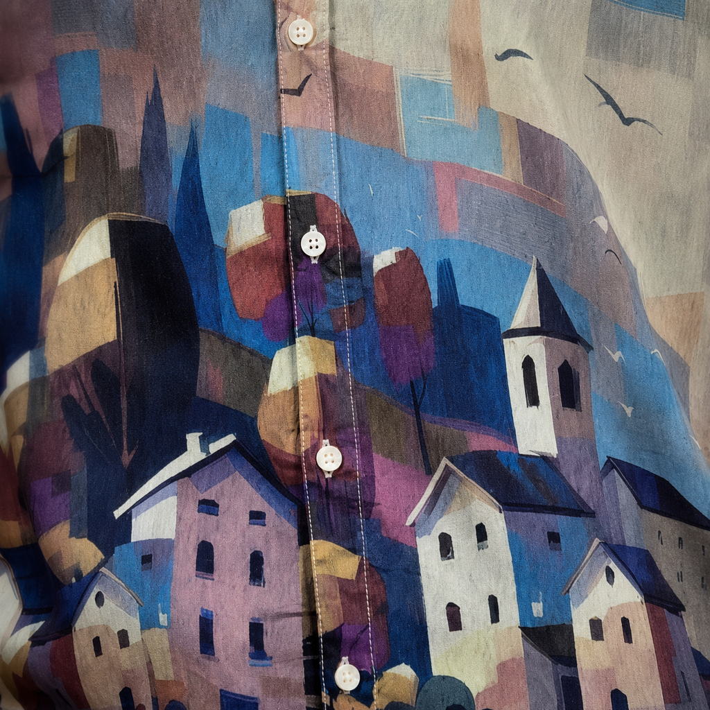 Cupro silk Art print 4