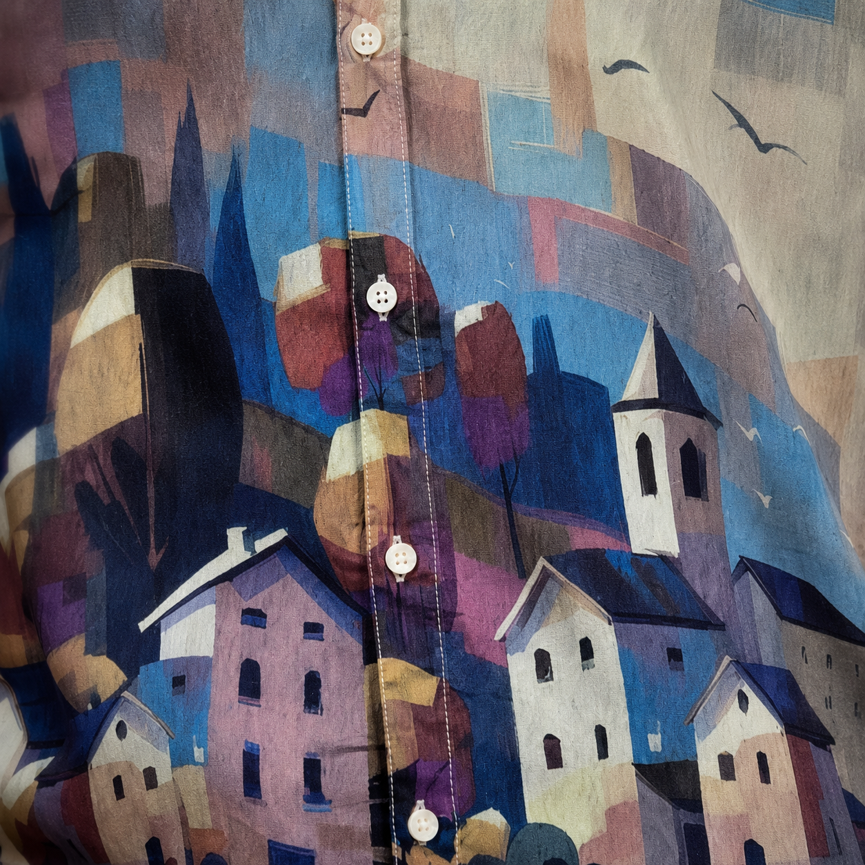 Cupro silk Art print 4
